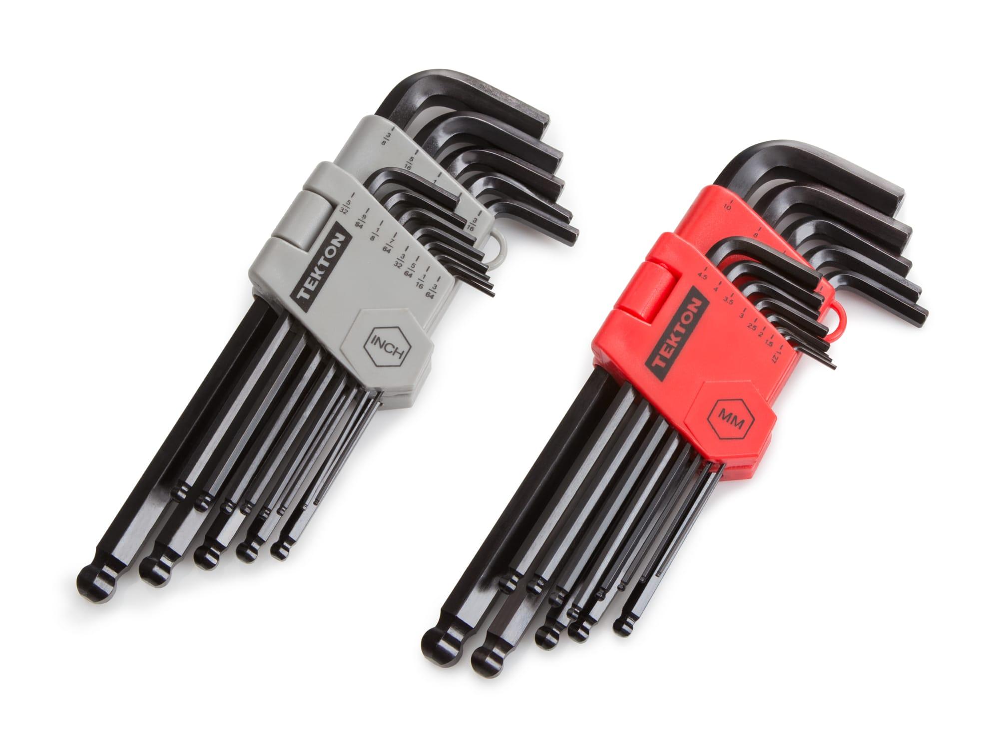 Ball End Hex Key Wrench Set, 26-Piece (3/64-3/8 in., 1.27-10 mm)