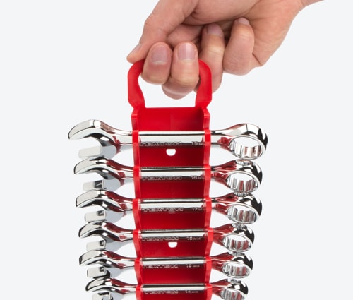 TEKTON Wrench Holder has carrying handle